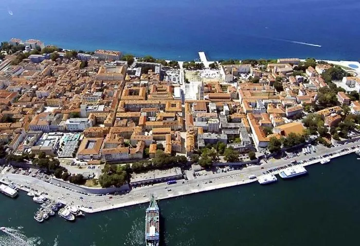 In Zadar With Sea View, Terrace, Air Conditioning, Wifi 3796-5 Lejlighed *
