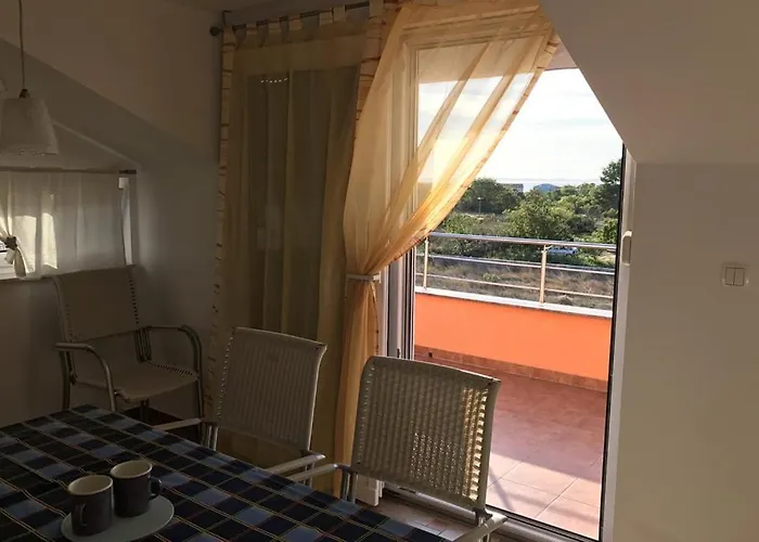 In Zadar With Sea View, Terrace, Air Conditioning, Wifi 3796-5 Lejlighed Zaton (Zadar)