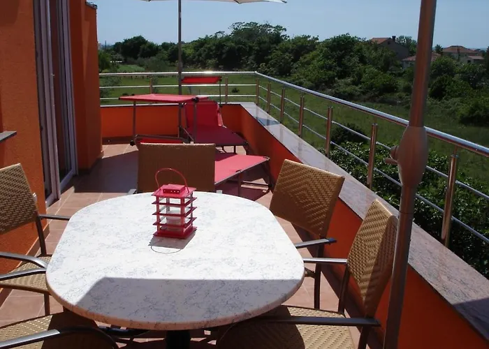 In Zadar With Sea View, Terrace, Air Conditioning, Wifi 3796-5 Lejlighed